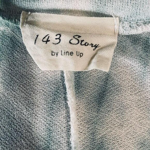 143 Story Tie Dye Tunic Dress Handkerchief Hem Boho Festival Cottage Oversized L - Picture 3 of 10